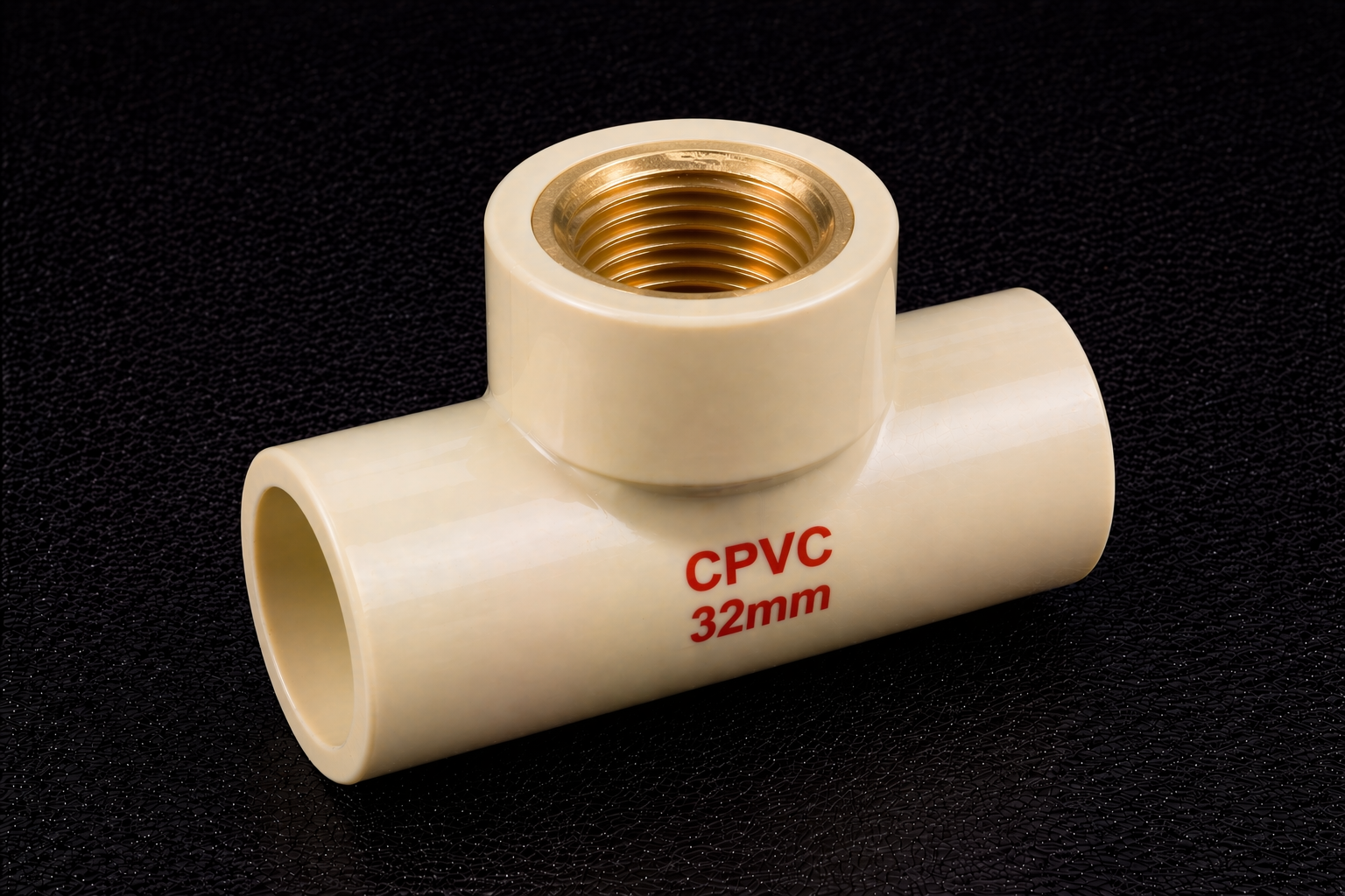 CPVC Brass Tee 32mm (1.25 inch)